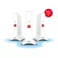 Mesh Set 4200 Kétsávos (2,4 GHz / 5 GHz) Wi-Fi 6E (802.11ax) Vörös, Fehér 2x2/4x4