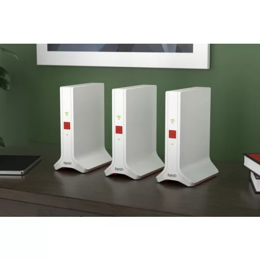 Mesh Set 4200 Kétsávos (2,4 GHz / 5 GHz) Wi-Fi 6E (802.11ax) Vörös, Fehér 2x2/4x4