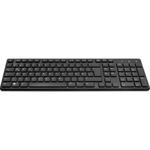 SPEEDLINK SIGNIUM Deskse- Wireless billentyűzet Egér mellékelve Vezeték nélküli RF QWERTZ Német Fekete