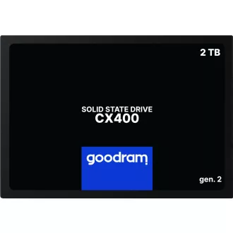  Goodram CX400 SSDPR-CX400-02T-G2 2 TB 2.5" Serial ATA III 3D NAND