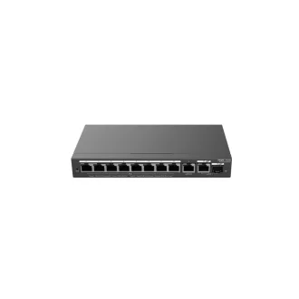   Ruijie Networks RG-ES210GS-P hálózati kapcsoló Vezérelt L2 Gigabit Ethernet (10/100/1000) Ethernet-áramellátás (PoE) támogatása Fekete