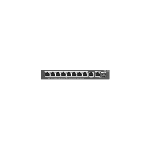 Ruijie Networks RG-ES210GS-P hálózati kapcsoló Vezérelt L2 Gigabit Ethernet (10/100/1000) Ethernet-áramellátás (PoE) támogatása Fekete
