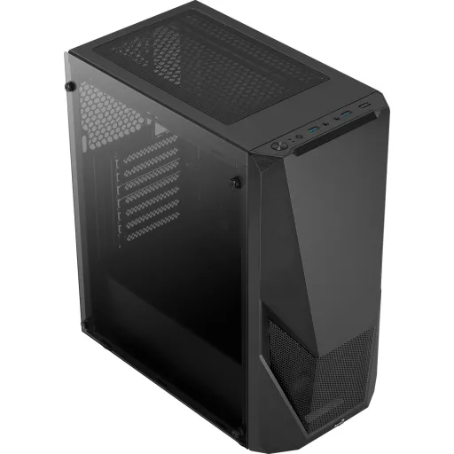 Aerocool Zauron Midi Tower Fekete
