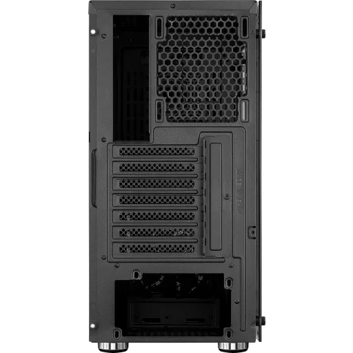Aerocool Zauron Midi Tower Fekete