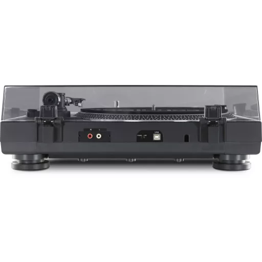 TechniSat TechniPlayer LP 300 Közvetlen hangsávos lemezjátszó Fekete, Ezüst
