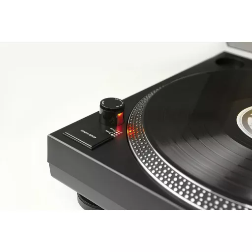 TechniSat TechniPlayer LP 300 Közvetlen hangsávos lemezjátszó Fekete, Ezüst