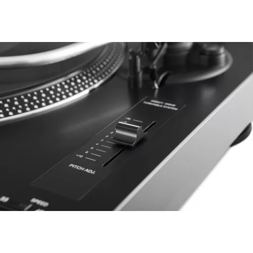 TechniSat TechniPlayer LP 300 Közvetlen hangsávos lemezjátszó Fekete, Ezüst