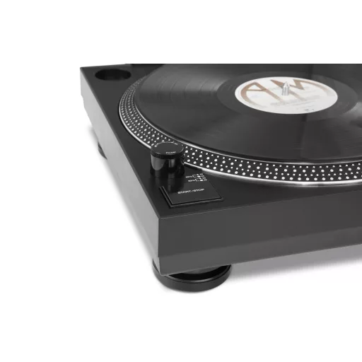TechniSat TechniPlayer LP 300 Közvetlen hangsávos lemezjátszó Fekete, Ezüst