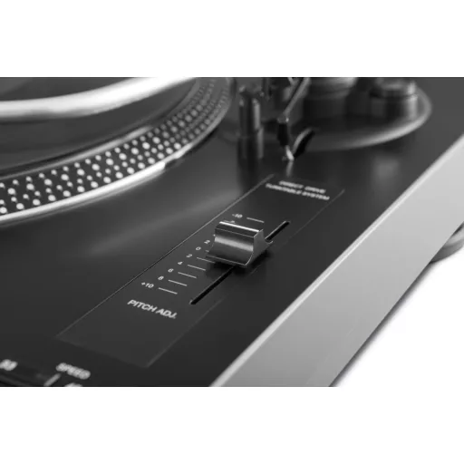 TechniSat TechniPlayer LP 300 Közvetlen hangsávos lemezjátszó Fekete, Ezüst