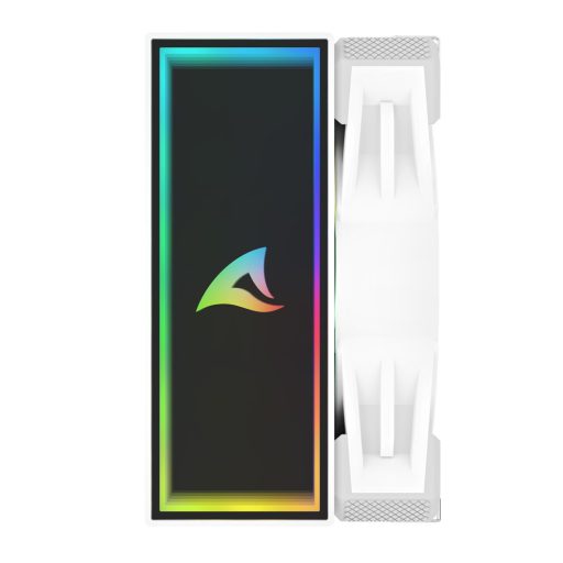 Sharkoon A50 RGB Processzor Hűtő 12 cm Fehér 1 db