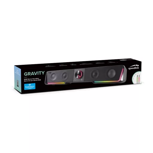 SPEEDLINK GRAVITY RGB Fekete 6 W