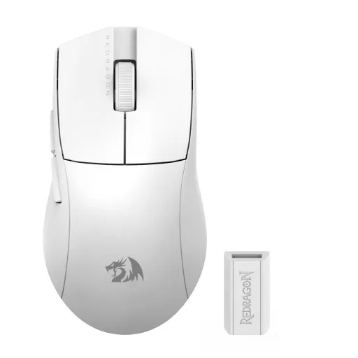 REDRAGON M916W-PRO-4K K1NG egér RF Wireless + Bluetooth + USB Type-C