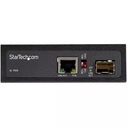 StarTech.com IMC1GSFP60W hálózati média konverter 1000 Mbit/s Multi-mode, Single-mode Fekete