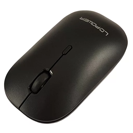 LC-Power m720BW egér Irodai Jobbkezes Vezeték nélküli RF Optikai 1600 DPI