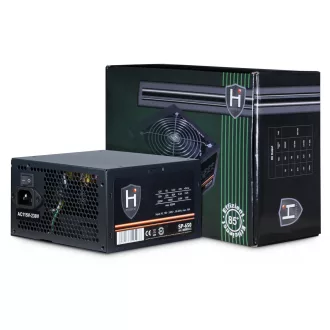 Inter-Tech HIPOWER SP-650 650 W 20+4 pin ATX ATX Fekete