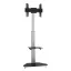 SBOX FS-500 asztali TV konzol 177,8 cm (70") Padló Fekete, Rozsdamentes acél
