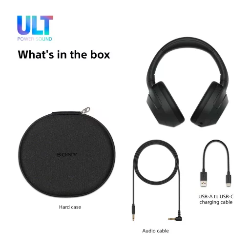 Sony WHULT900NW fejhallgató és headset Vezetékes és vezeték nélküli Fejpánt Hívás/zene Bluetooth Fehér