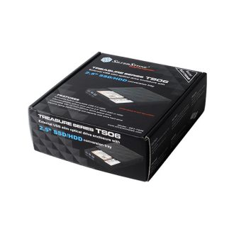 Silverstone TS06 Fekete 2.5" USB-áramellátású