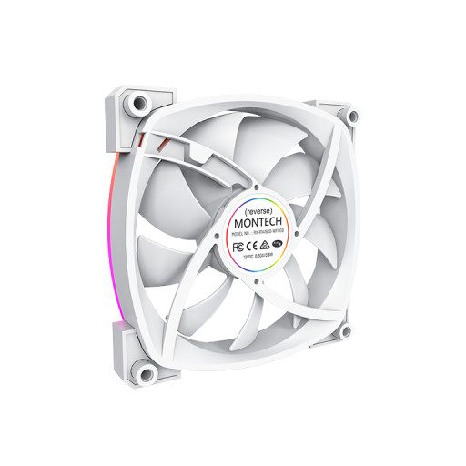 Montech RX140 PWM 14 cm Fehér 1 db