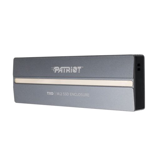 Patriot Memory TXD PCIe M.2 2280 USB 3.2 Gen2 SSD ENCLOSURE Külső SSD ház Ezüst