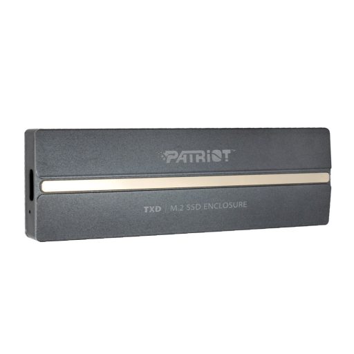 Patriot Memory TXD PCIe M.2 2280 USB 3.2 Gen2 SSD ENCLOSURE Külső SSD ház Ezüst