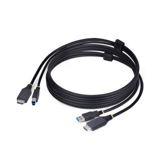 StarTech.com HU1226-KVM-CABLE KVM kábel Fekete 1,8 M