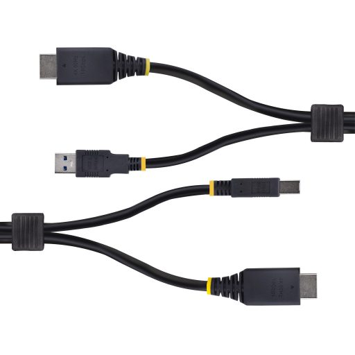 StarTech.com HU1226-KVM-CABLE KVM kábel Fekete 1,8 M