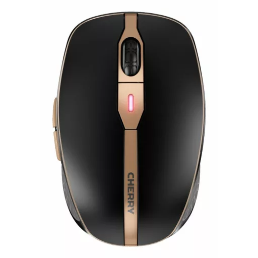 CHERRY JD-9100IT-2 billentyűzet Egér mellékelve Otthoni/irodai RF vezeték nélküli + Bluetooth QWERTY Olasz Fekete, Bronz