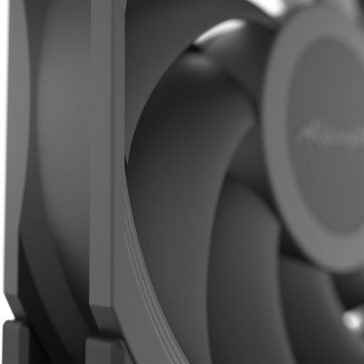 Alpenföhn JetStream 12 cm Fekete 1 db