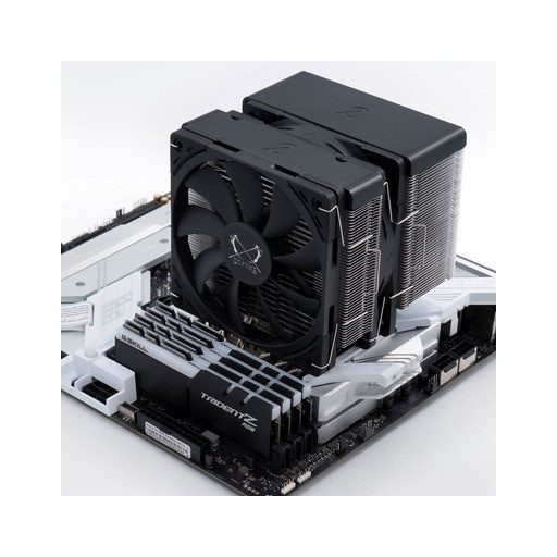 Scythe Fuma 3 Processzor Hűtő 12 cm Fekete 1 db