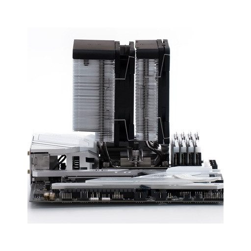 Scythe Fuma 3 Processzor Hűtő 12 cm Fekete 1 db