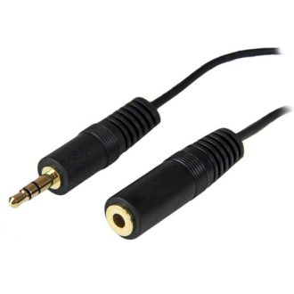 StarTech.com 12ft 3.5mm audio kábel 3,7 M Fekete