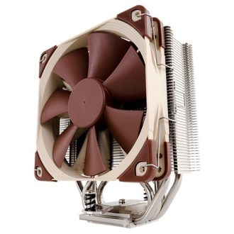   Noctua NH-U12S számítógépes hűtőrendszer Processzor Hűtő 12 cm Barna, Rozsdamentes acél