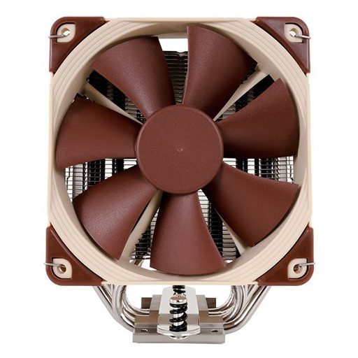 Noctua NH-U12S számítógépes hűtőrendszer Processzor Hűtő 12 cm Barna, Rozsdamentes acél