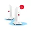 Mesh Set 4200 Kétsávos (2,4 GHz / 5 GHz) Wi-Fi 6E (802.11ax) Vörös, Fehér 2x2/4x4
