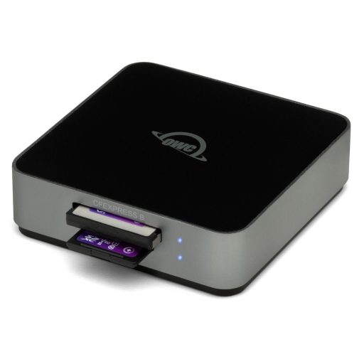 OWC Atlas kártyaolvasó USB 3.2 Gen 2 (3.1 Gen 2) Type-C Fekete