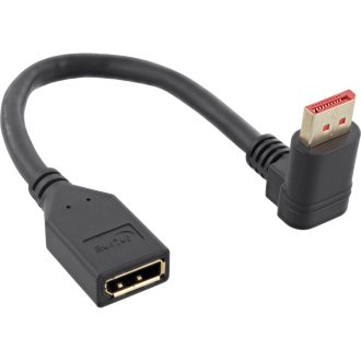 InLine 17159O DisplayPort kábel 0,15 M Fekete