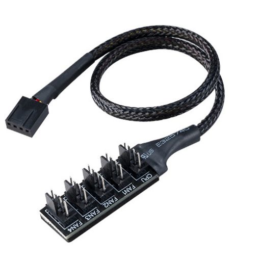 Akasa AK-CBFA08-30BK belső tápkábel 0,3 M