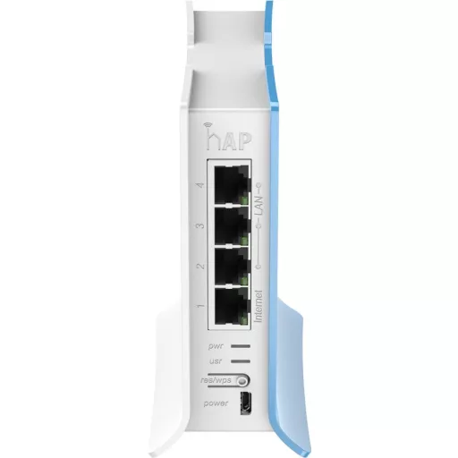 Mikrotik RB941-2ND-TC WLAN csatlakozási pont 300 Mbit/s Kék, Fehér