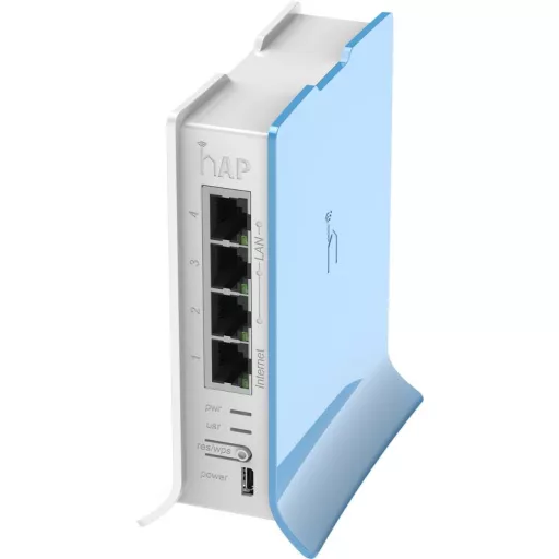 Mikrotik RB941-2ND-TC WLAN csatlakozási pont 300 Mbit/s Kék, Fehér