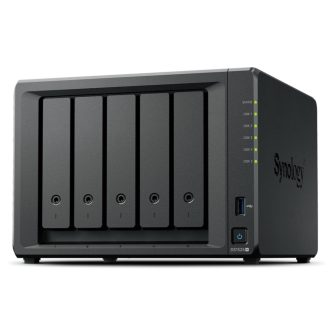   Synology DiskStation DS1525+ tárolószerver NAS Ryzen Embedded V1500B 8 GB DDR4 0 TB Fekete