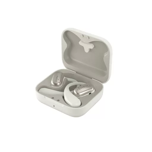 Havit OWS902 (Grey) Fejhallgató True Wireless Stereo (TWS) Fülre akasztható Hívás/zene Bluetooth Szürke
