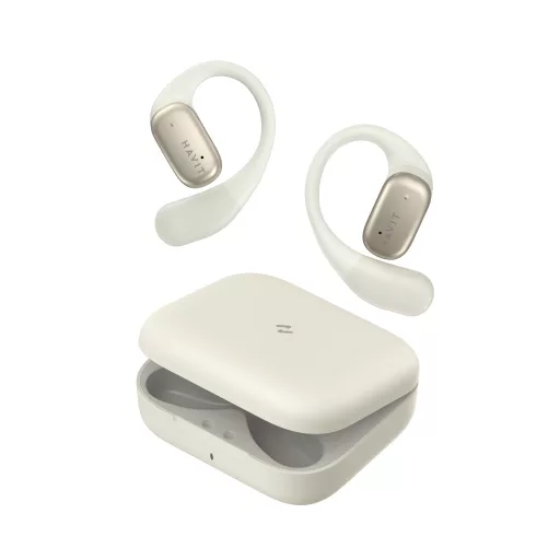 Havit OWS902 (Grey) Fejhallgató True Wireless Stereo (TWS) Fülre akasztható Hívás/zene Bluetooth Szürke