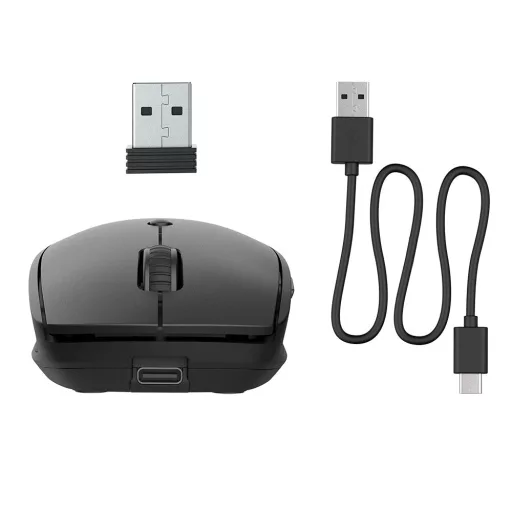 JLab Go Recharge egér Utazó Kétkezes Bluetooth + USB Type-A 1600 DPI