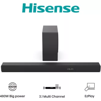 Hisense HS3100 Fekete 3.1 csatornák 480 W