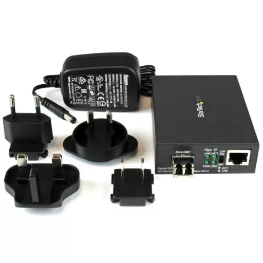 StarTech.com MCM1110MMLC hálózati média konverter 1000 Mbit/s 850 nm Multi-mode Fekete