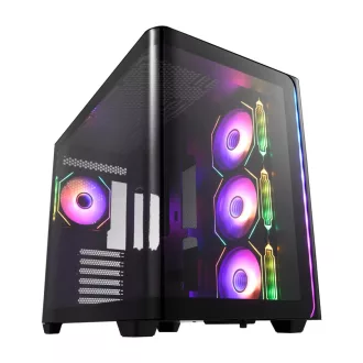 FSP M580-BA Midi Tower Fekete