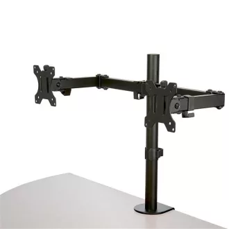   StarTech.com ARMDUAL2 asztali TV konzol 81,3 cm (32") Fekete