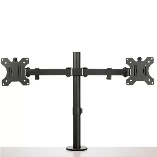 StarTech.com ARMDUAL2 asztali TV konzol 81,3 cm (32") Fekete