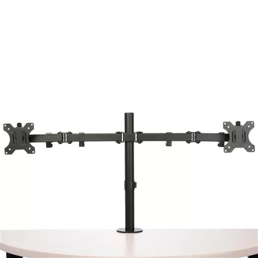 StarTech.com ARMDUAL2 asztali TV konzol 81,3 cm (32") Fekete